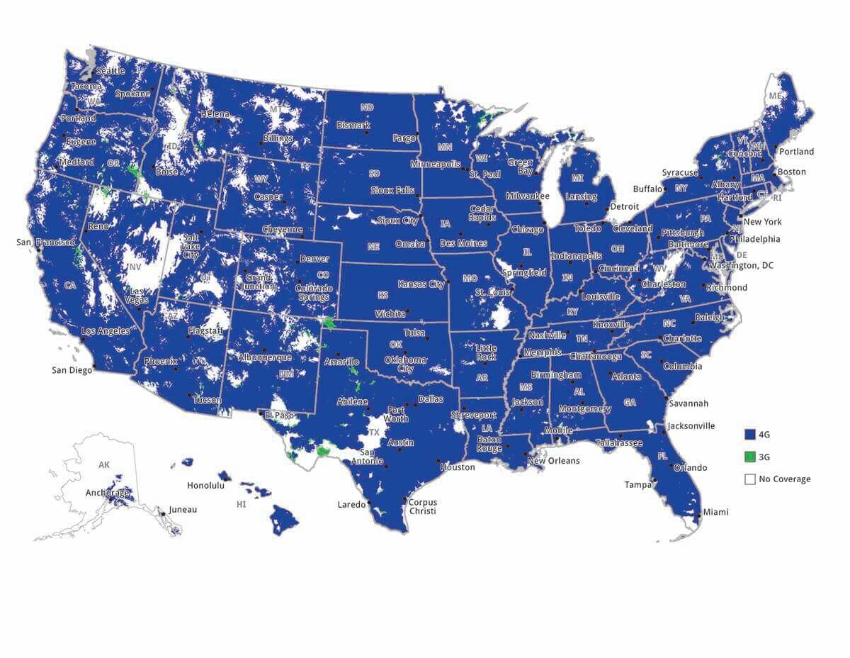 Nationwide Coverage Chat Mobility